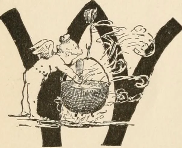 An illustration from How to amuse yourself and others. The American girl's handy book, 1887, leaf 479
