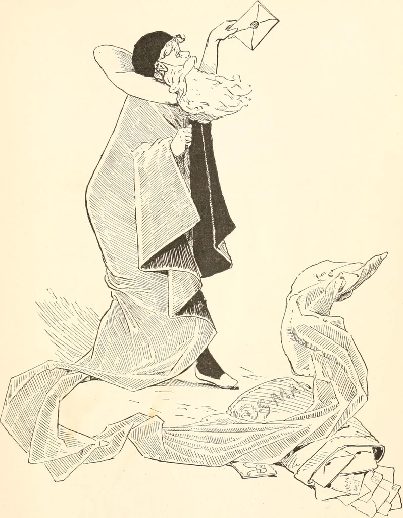An illustration from How to amuse yourself and others. The American girl's handy book, 1887, leaf 484