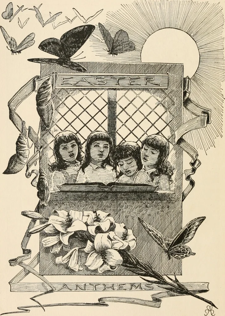 An illustration from How to amuse yourself and others. The American girl's handy book, 1887, leaf 53