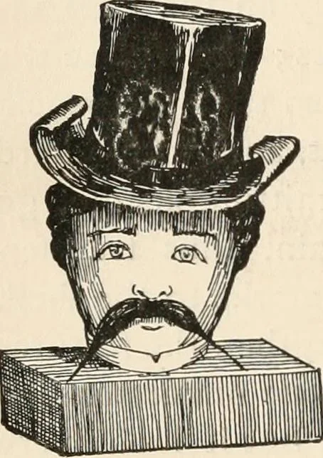 An illustration from How to amuse yourself and others. The American girl's handy book, 1887, leaf 63