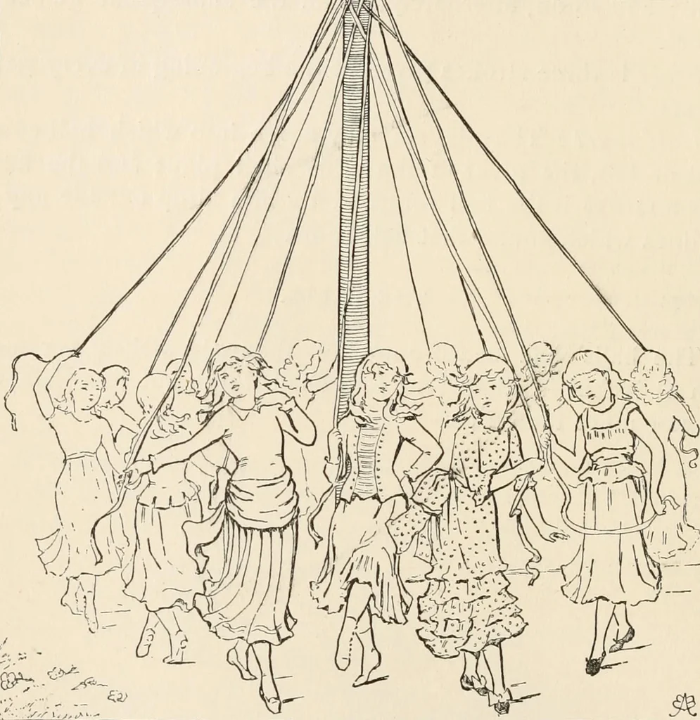 An illustration from How to amuse yourself and others. The American girl's handy book, 1887, leaf 91