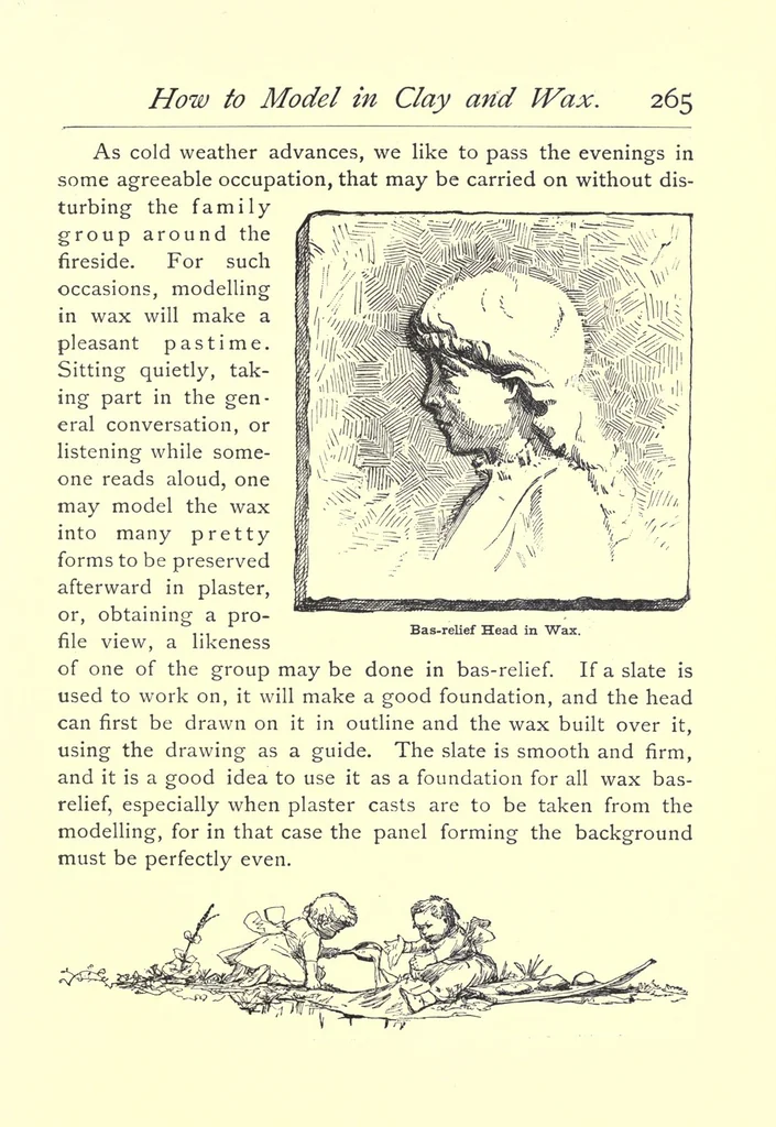 An illustration from How to amuse yourself and others : the American girl's handy book, 1887, leaf 285