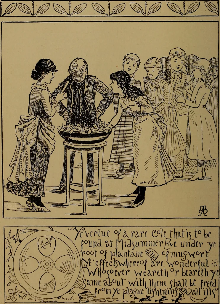An illustration from How to amuse yourself and others : the American girl's handy book, 1887, leaf 101