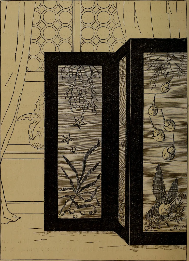 An illustration from How to amuse yourself and others : the American girl's handy book, 1887, leaf 117