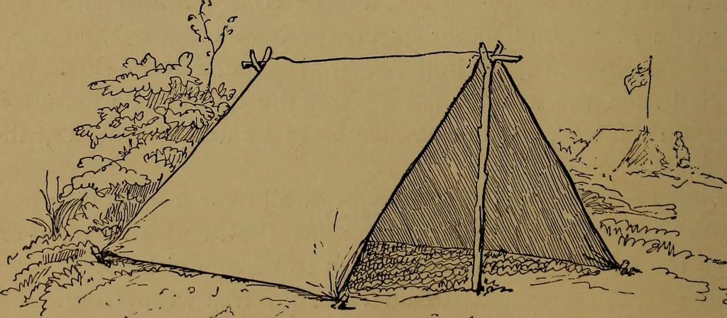 An illustration from How to amuse yourself and others : the American girl's handy book, 1887, leaf 127