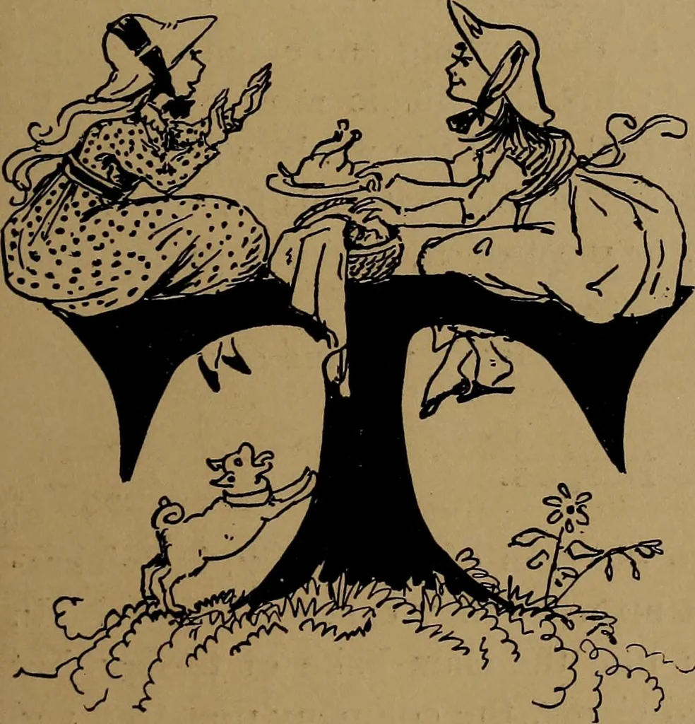An illustration from How to amuse yourself and others : the American girl's handy book, 1887, leaf 148