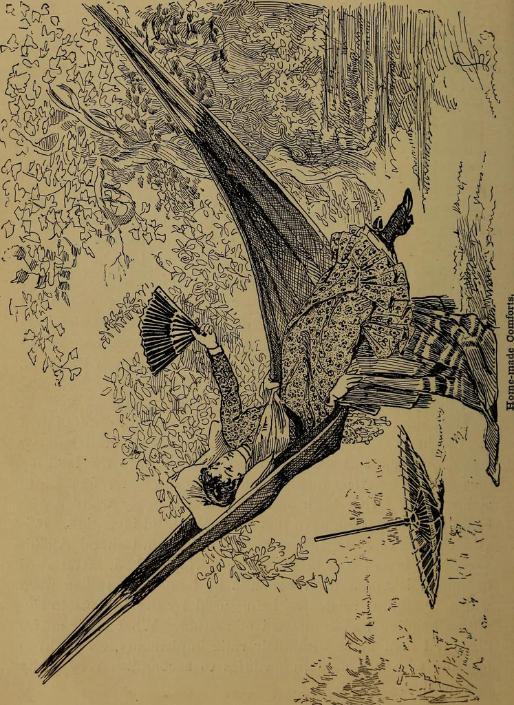 An illustration from How to amuse yourself and others : the American girl's handy book, 1887, leaf 177