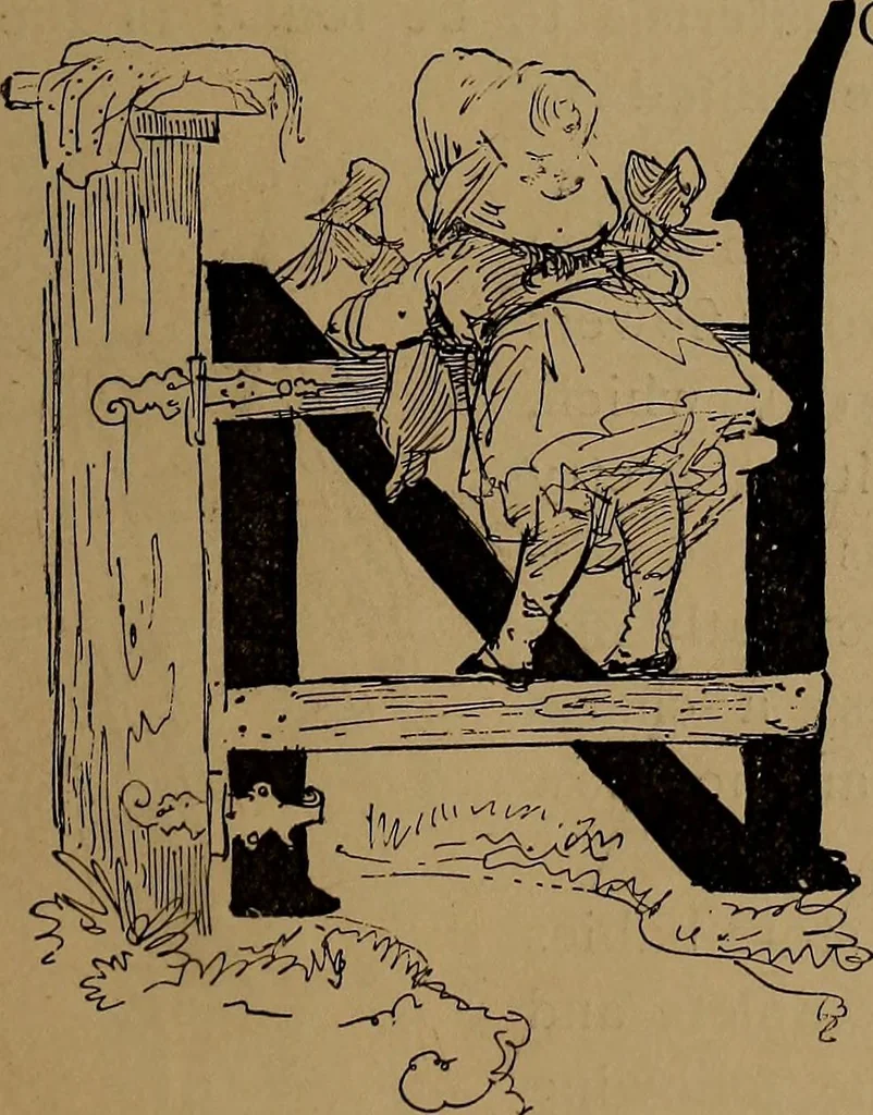 An illustration from How to amuse yourself and others : the American girl's handy book, 1887, leaf 186