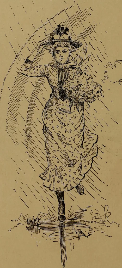 An illustration from How to amuse yourself and others : the American girl's handy book, 1887, leaf 19