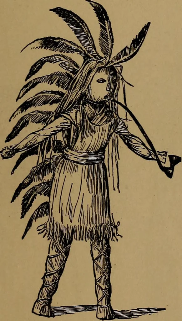 An illustration from How to amuse yourself and others : the American girl's handy book, 1887, leaf 190