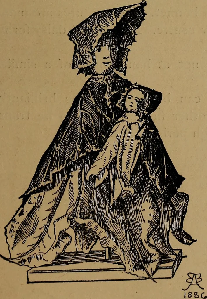 An illustration from How to amuse yourself and others : the American girl's handy book, 1887, leaf 192