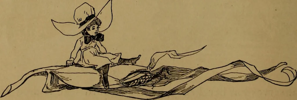 An illustration from How to amuse yourself and others : the American girl's handy book, 1887, leaf 193