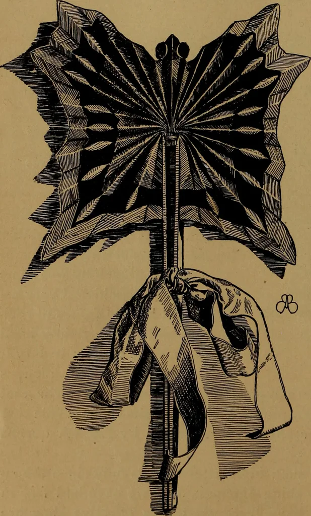An illustration from How to amuse yourself and others : the American girl's handy book, 1887, leaf 195