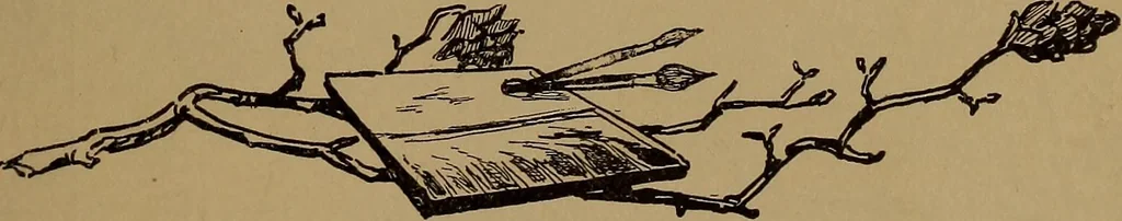 An illustration from How to amuse yourself and others : the American girl's handy book, 1887, leaf 232