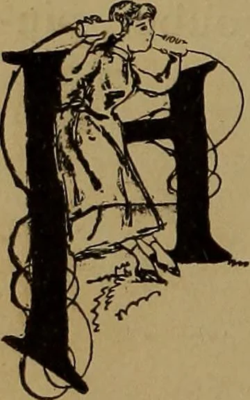 An illustration from How to amuse yourself and others : the American girl's handy book, 1887, leaf 241