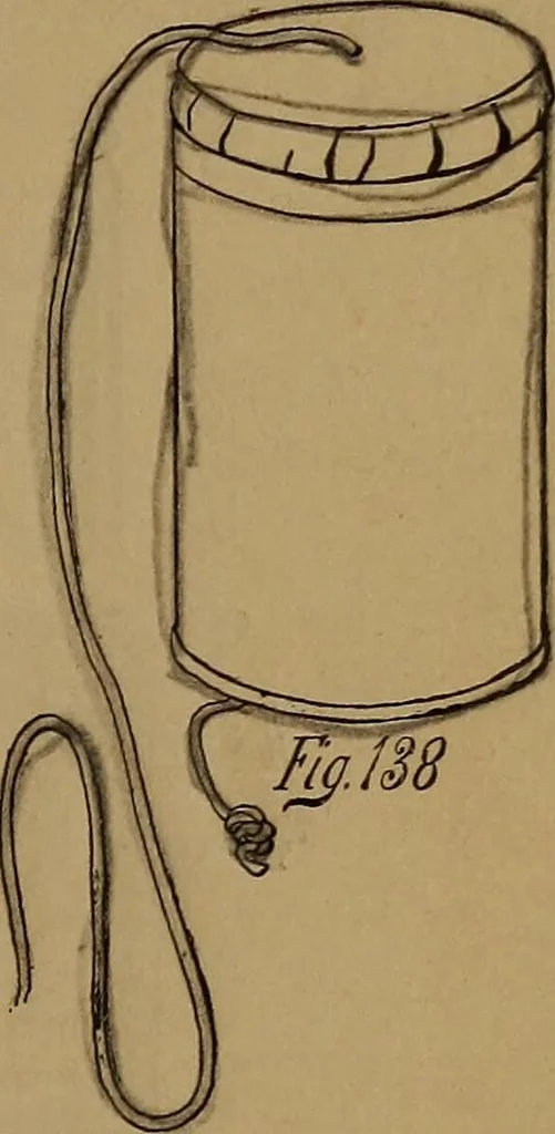 An illustration from How to amuse yourself and others : the American girl's handy book, 1887, leaf 242