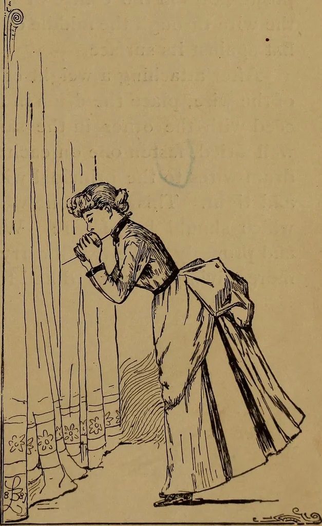 An illustration from How to amuse yourself and others : the American girl's handy book, 1887, leaf 244