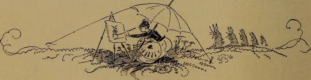 An illustration from How to amuse yourself and others : the American girl's handy book, 1887, leaf 273