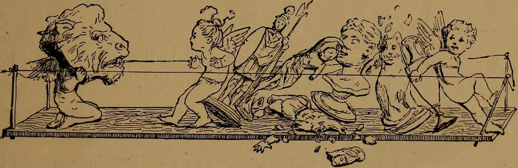 An illustration from How to amuse yourself and others : the American girl's handy book, 1887, leaf 288