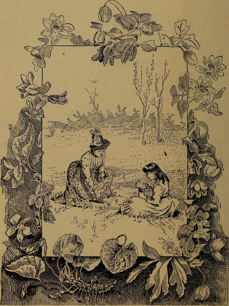 An illustration from How to amuse yourself and others : the American girl's handy book, 1887, leaf 29