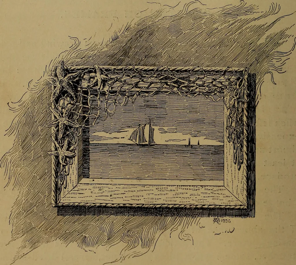 An illustration from How to amuse yourself and others : the American girl's handy book, 1887, leaf 313