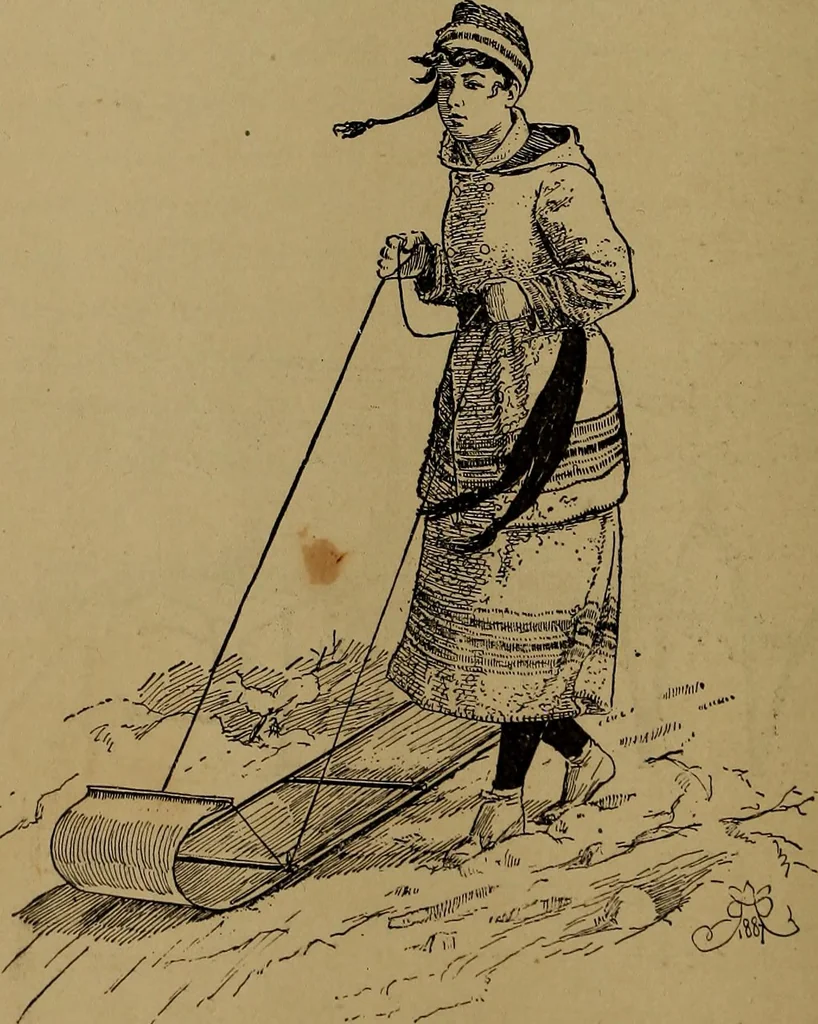 An illustration from How to amuse yourself and others : the American girl's handy book, 1887, leaf 333