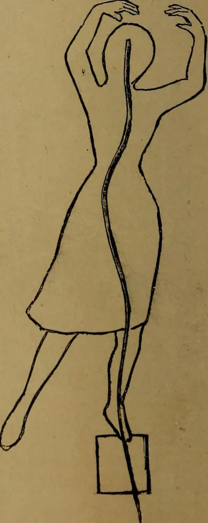 An illustration from How to amuse yourself and others : the American girl's handy book, 1887, leaf 347