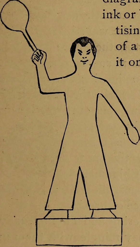 An illustration from How to amuse yourself and others : the American girl's handy book, 1887, leaf 348