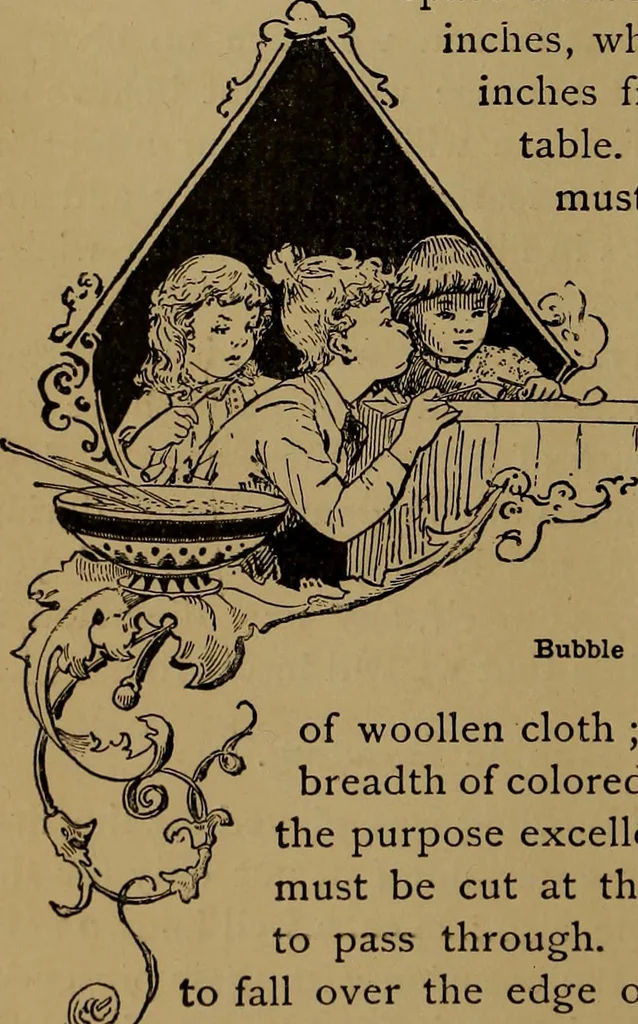 An illustration from How to amuse yourself and others : the American girl's handy book, 1887, leaf 353