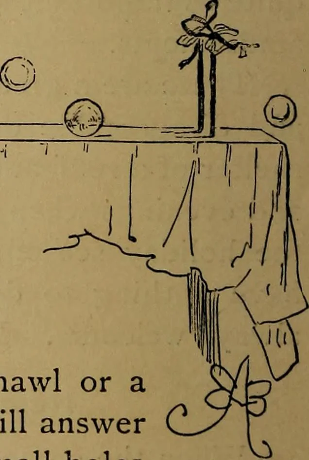 An illustration from How to amuse yourself and others : the American girl's handy book, 1887, leaf 353