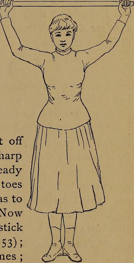 An illustration from How to amuse yourself and others : the American girl's handy book, 1887, leaf 374