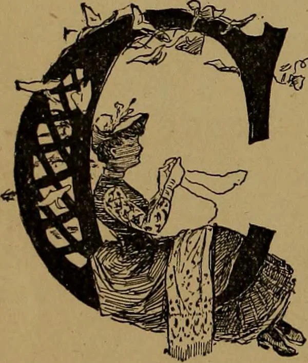 An illustration from How to amuse yourself and others : the American girl's handy book, 1887, leaf 397