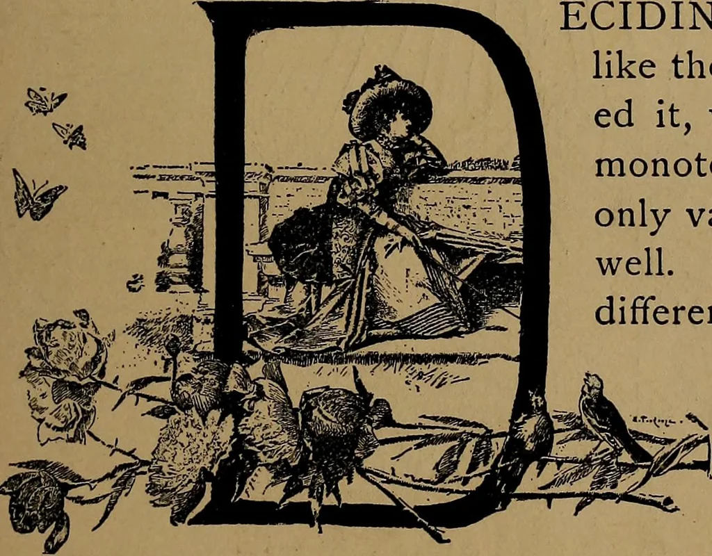 An illustration from How to amuse yourself and others : the American girl's handy book, 1887, leaf 430