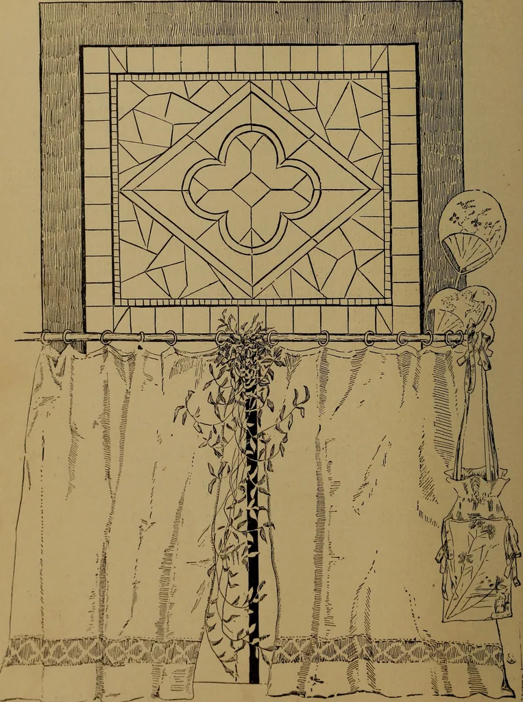 An illustration from How to amuse yourself and others : the American girl's handy book, 1887, leaf 445