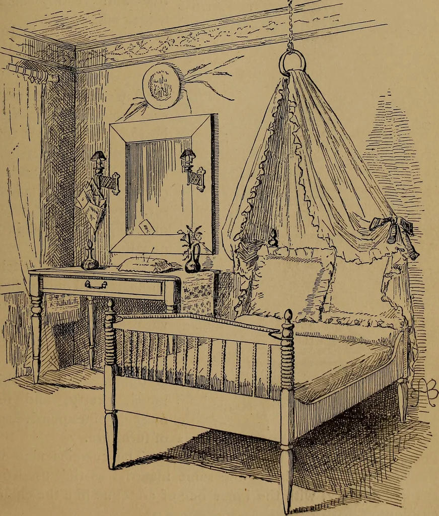 An illustration from How to amuse yourself and others : the American girl's handy book, 1887, leaf 462