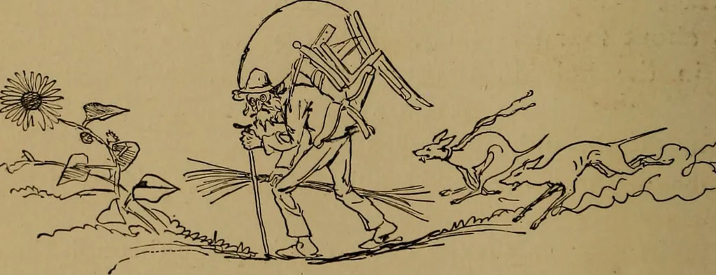 An illustration from How to amuse yourself and others : the American girl's handy book, 1887, leaf 467