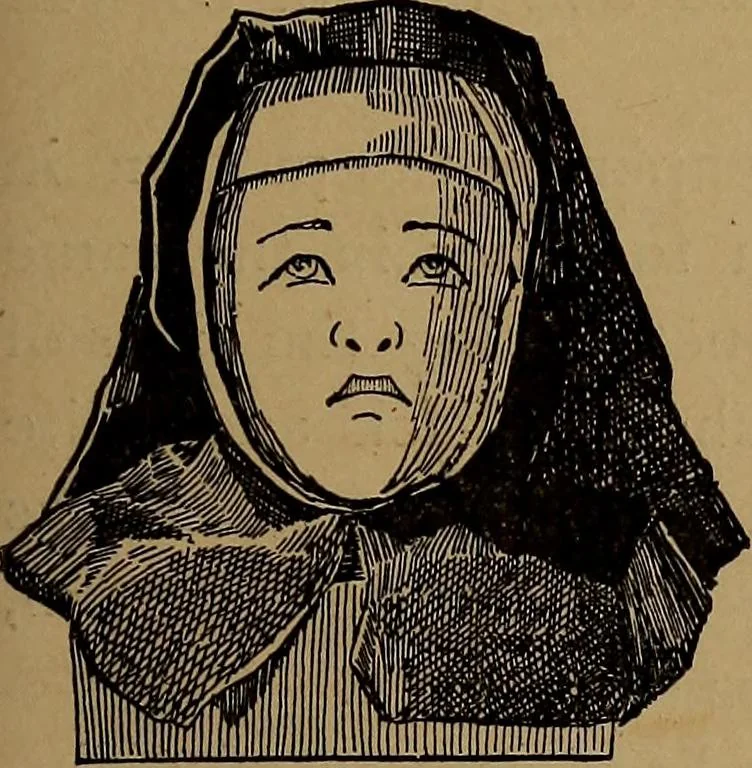 An illustration from How to amuse yourself and others : the American girl's handy book, 1887, leaf 58