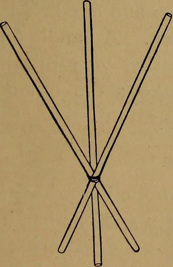 An illustration from How to amuse yourself and others : the American girl's handy book, 1887, leaf 90