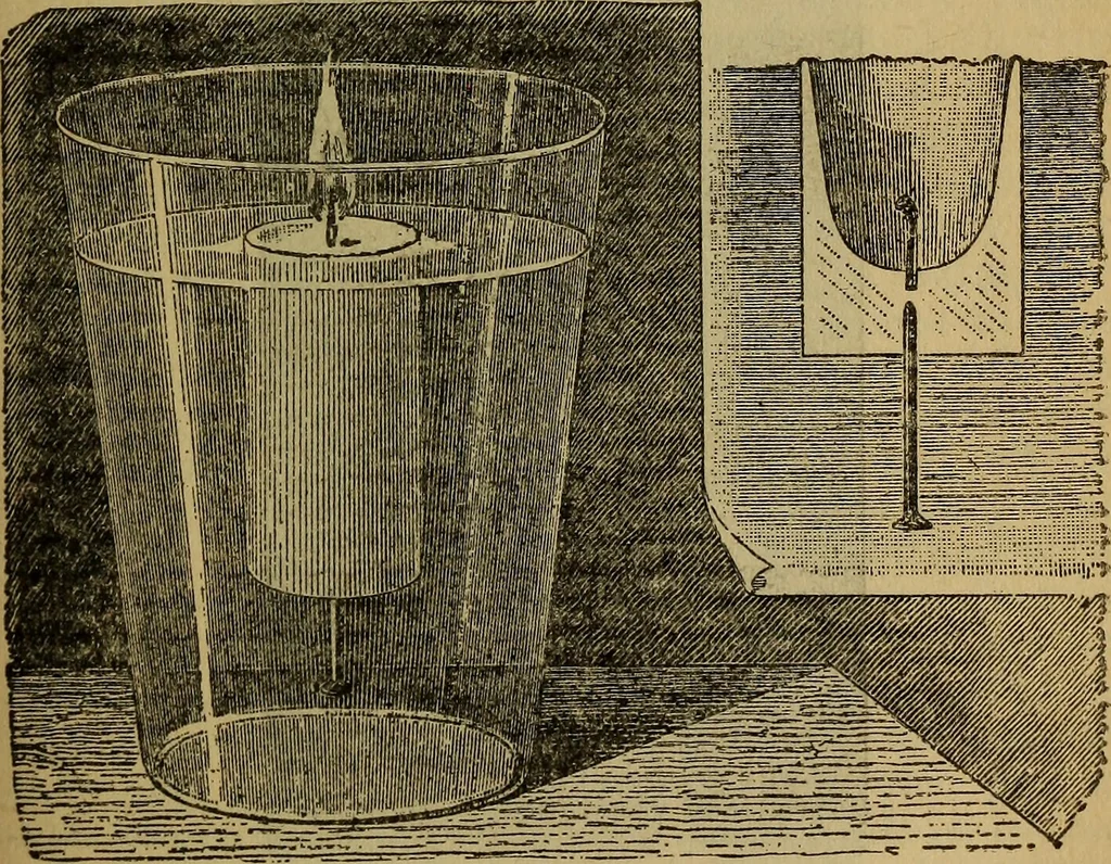 An illustration from How to behave and how to amuse. A handy manual of etiquette and parlor games, 1895, leaf 112