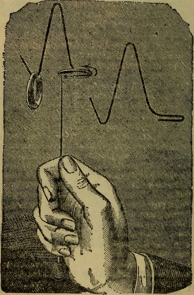 An illustration from How to behave and how to amuse. A handy manual of etiquette and parlor games, 1895, leaf 123