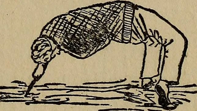 An illustration from How to, a book of tumbling, tricks, pyramids and games;, 1899, leaf 70