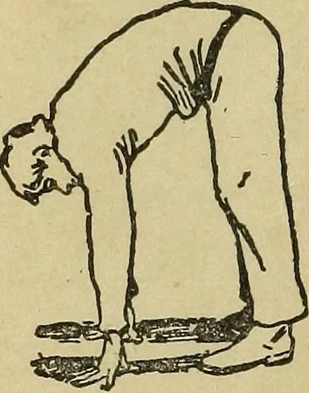 An illustration from How to, a book of tumbling, tricks, pyramids and games;, 1899, leaf 35