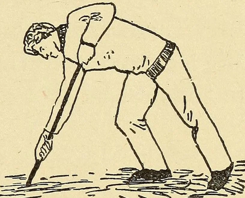 An illustration from How to, a book of tumbling, tricks, pyramids and games;, 1899, leaf 70
