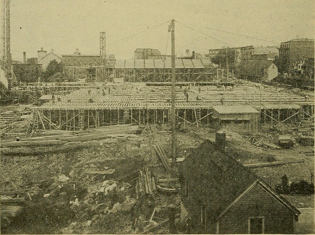 An illustration from How to build, equip and operate a cotton mill in the United States, 1913, leaf 103