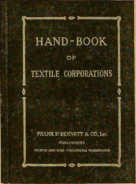 An illustration from How to build, equip and operate a cotton mill in the United States, 1913, leaf 13