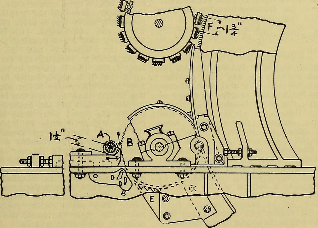 An illustration from How to build, equip and operate a cotton mill in the United States, 1913, leaf 228
