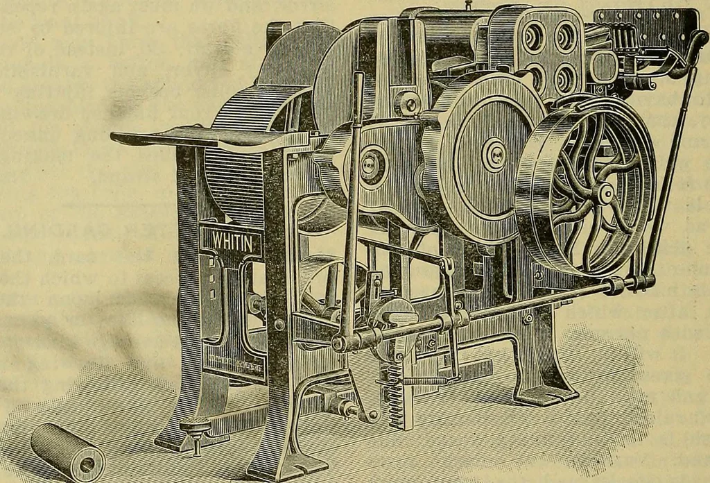 An illustration from How to build, equip and operate a cotton mill in the United States, 1913, leaf 257