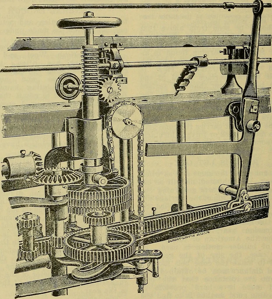An illustration from How to build, equip and operate a cotton mill in the United States, 1913, leaf 317