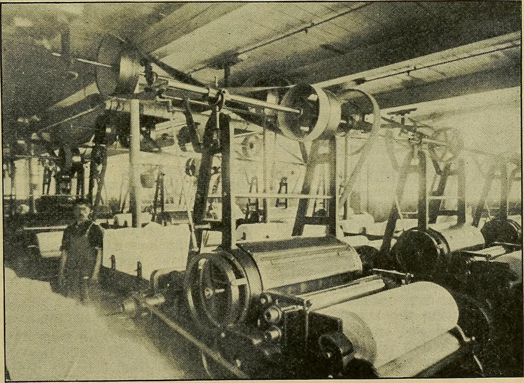 An illustration from How to build, equip and operate a cotton mill in the United States, 1913, leaf 334