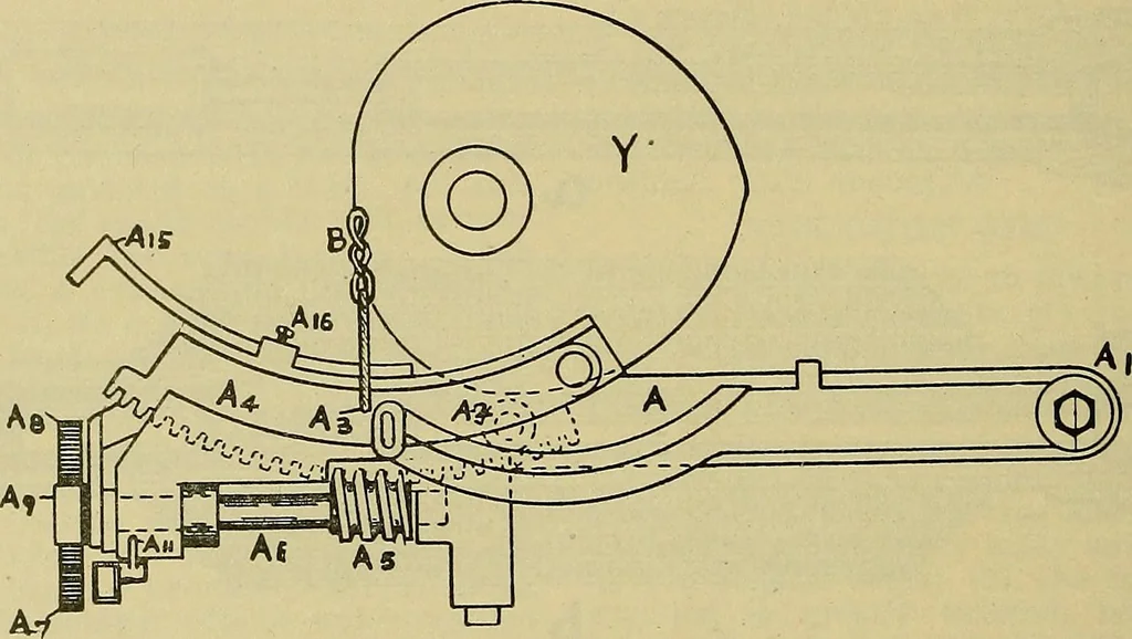 An illustration from How to build, equip and operate a cotton mill in the United States, 1913, leaf 397
